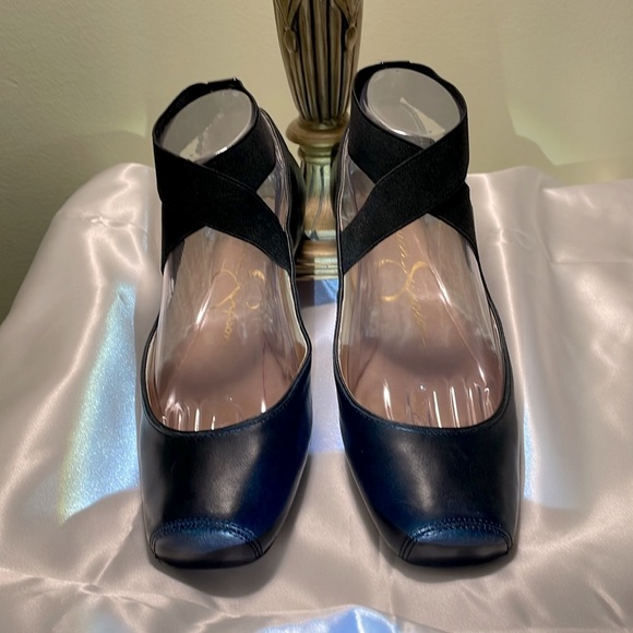 Jessica Simpson Mandalay Criss-Cross Flat Toe Ballet Style Shoes Size 8.5 NWOT - Picture 5 of 7